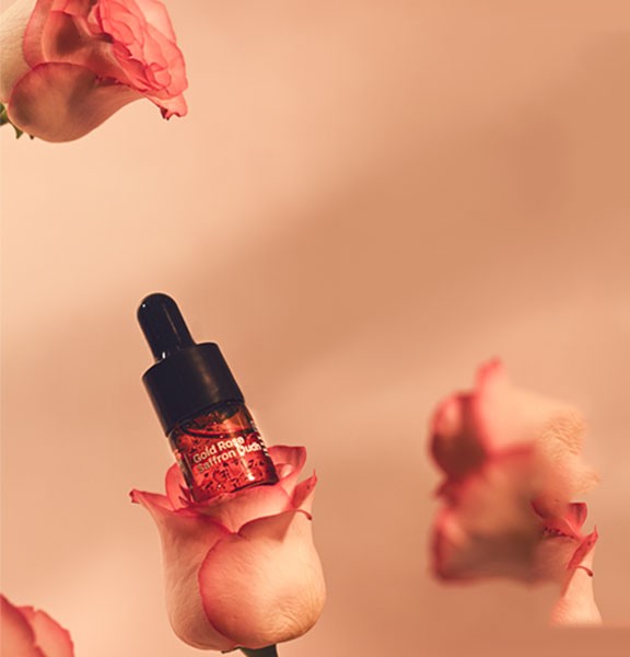 Gold Rose Saffron Oud Face Oil